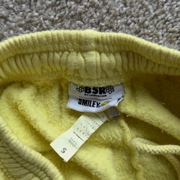 BY SAMII RYAN X SMILEY LIL THANG YELLOW SWEATPANTS - Picture 4 of 4